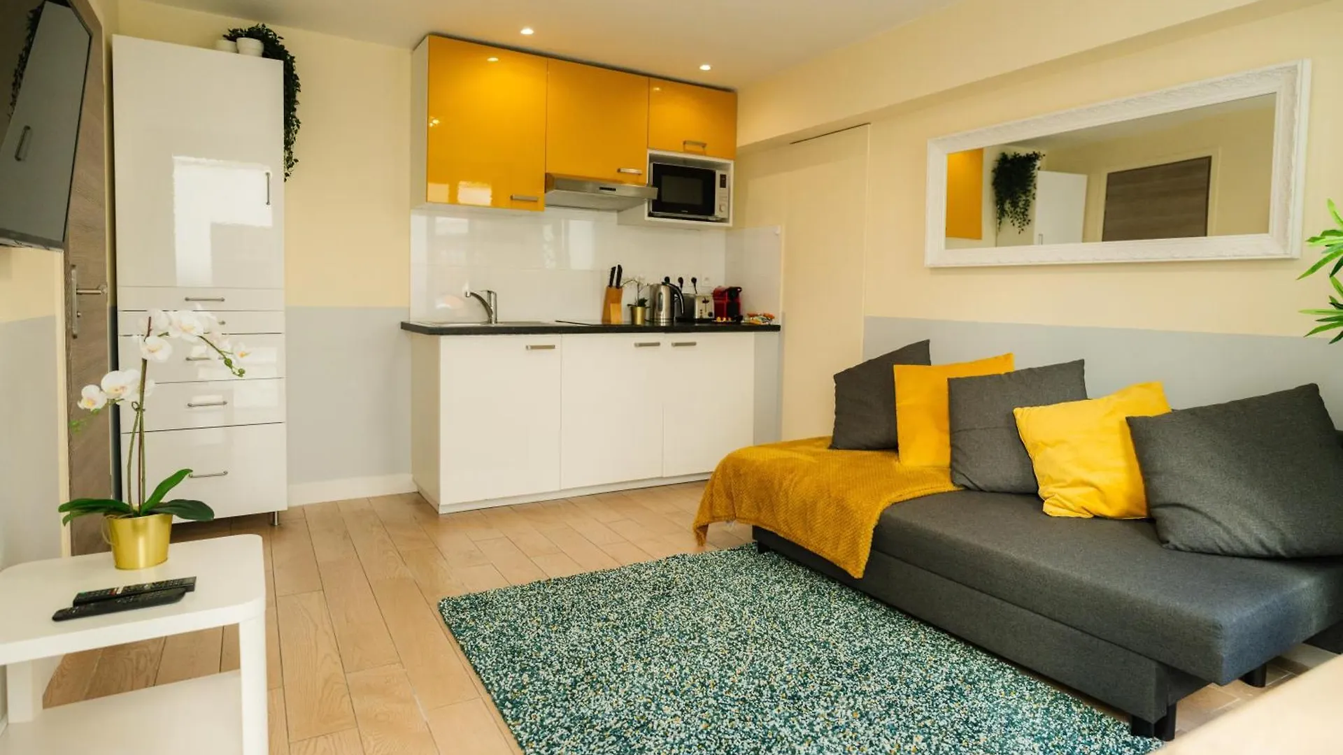 Beautiful Yellow Apartment Near Marais And Bastille Paris